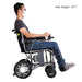 Foldawheel ECO Lightweight Folding Compact Power Electric Wheelchair - Upzy.com