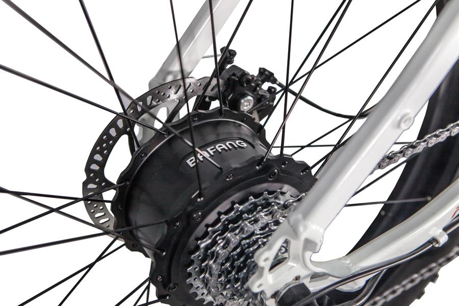 GlareWheel 26" 500W 48V 7 Speed Fat Tire Electric Bike, EB-PR - Upzy.com