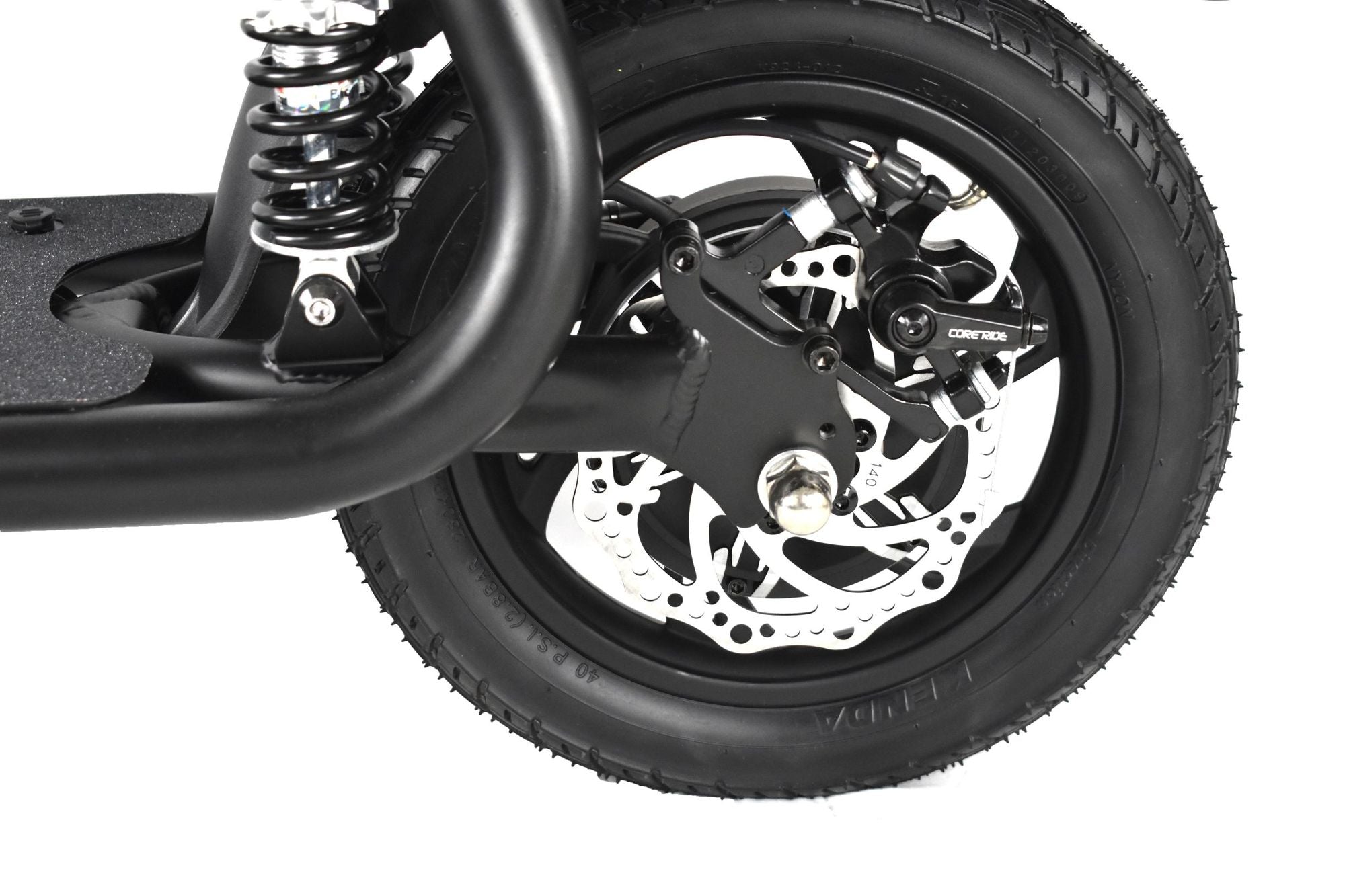 GlareWheel EB-C1PRO 350W 36V Suspension Folding Electric Scooter Pre-Assembled - Upzy.com