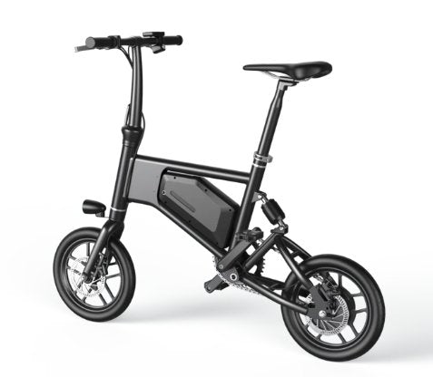 GlareWheel EB-X5 Lightweight Urban Fashion Folding Electric Bike Black