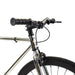 Golden Cycles Chrome Fixie Single Speed City Bike, Chrome/Black, GC-CHRM - Upzy.com