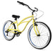 Golden Cycles CLASSIC 7 Speed Women's Beach Cruiser Bike, 26" Wheels - Upzy.com