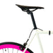 Golden Cycles Dahlia Fixie Single Speed City Bike, Gloss White/Pink, GC-DLIA - Upzy.com