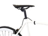 Golden Cycles Kilo Fixie Single Speed City Bike, Gloss White/White, GC-KLO - Upzy.com