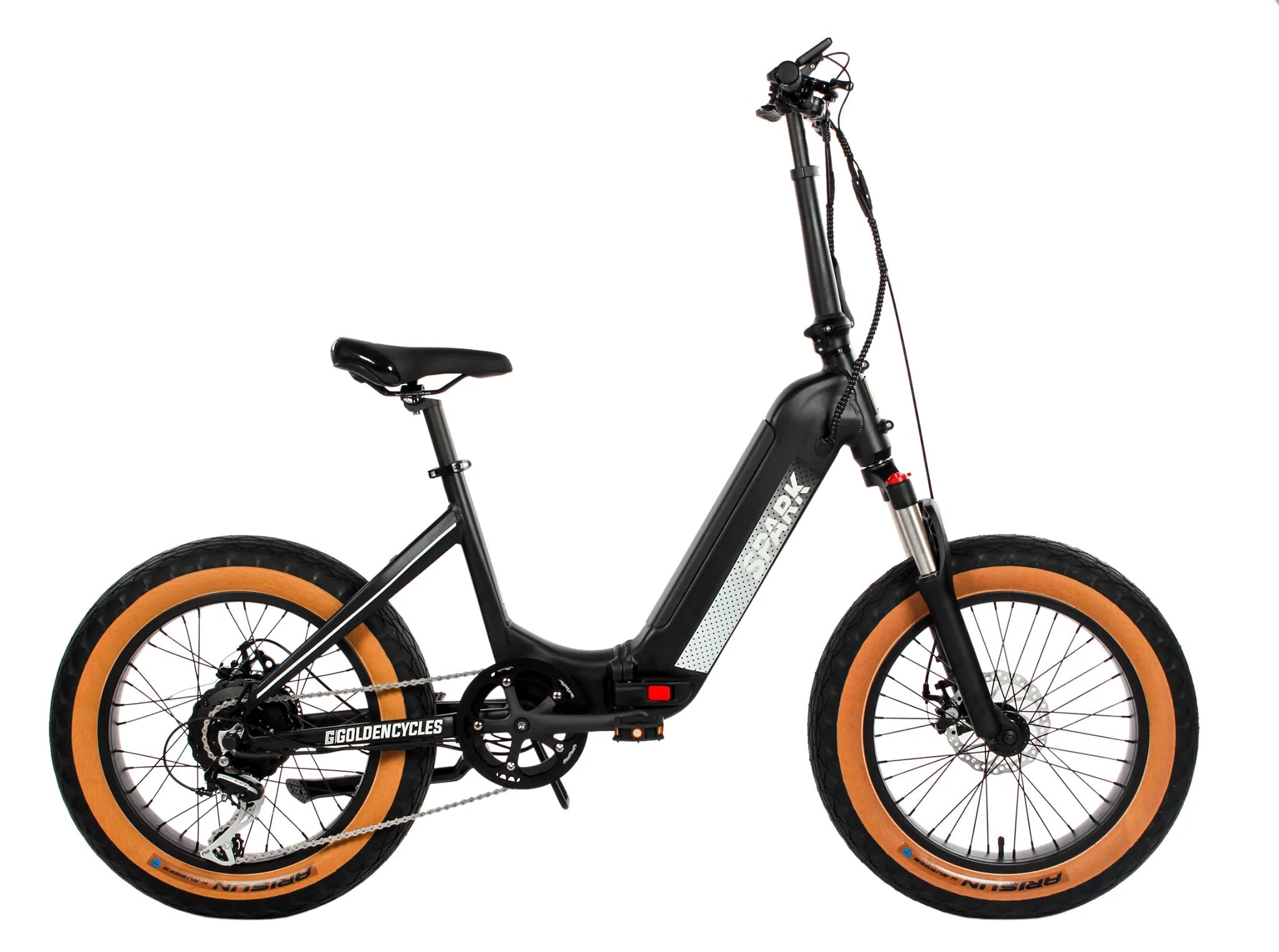 Golden Cycles SPARK 500W 48V Speed Folding Fat Tire Electric
