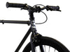 Golden Cycles Vader Fixie Single Speed City Bike, Matte Black, GC-VDR - Upzy.com