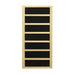 Golden Design Dynamic DYN-6996-01 HSF "MONACO" Ultra Low EMF 6 Person Far Infrared Sauna - Upzy.com
