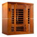 Golden Designs DYN-6440-01 "BERGAMO" Dynamic Low EMF 4 Person Infrared Sauna - Upzy.com