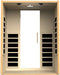 Golden Designs Dynamic DYN-6326-01 VALENCIA 3 Person Ultra Low EMF FAR Infrared Sauna - Upzy.com