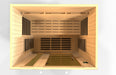 Golden Designs Dynamic DYN-6336-03 FS LUGANO FULL SPECTRUM 3 Person Near Zero EMF FAR Infrared Sauna - Upzy.com