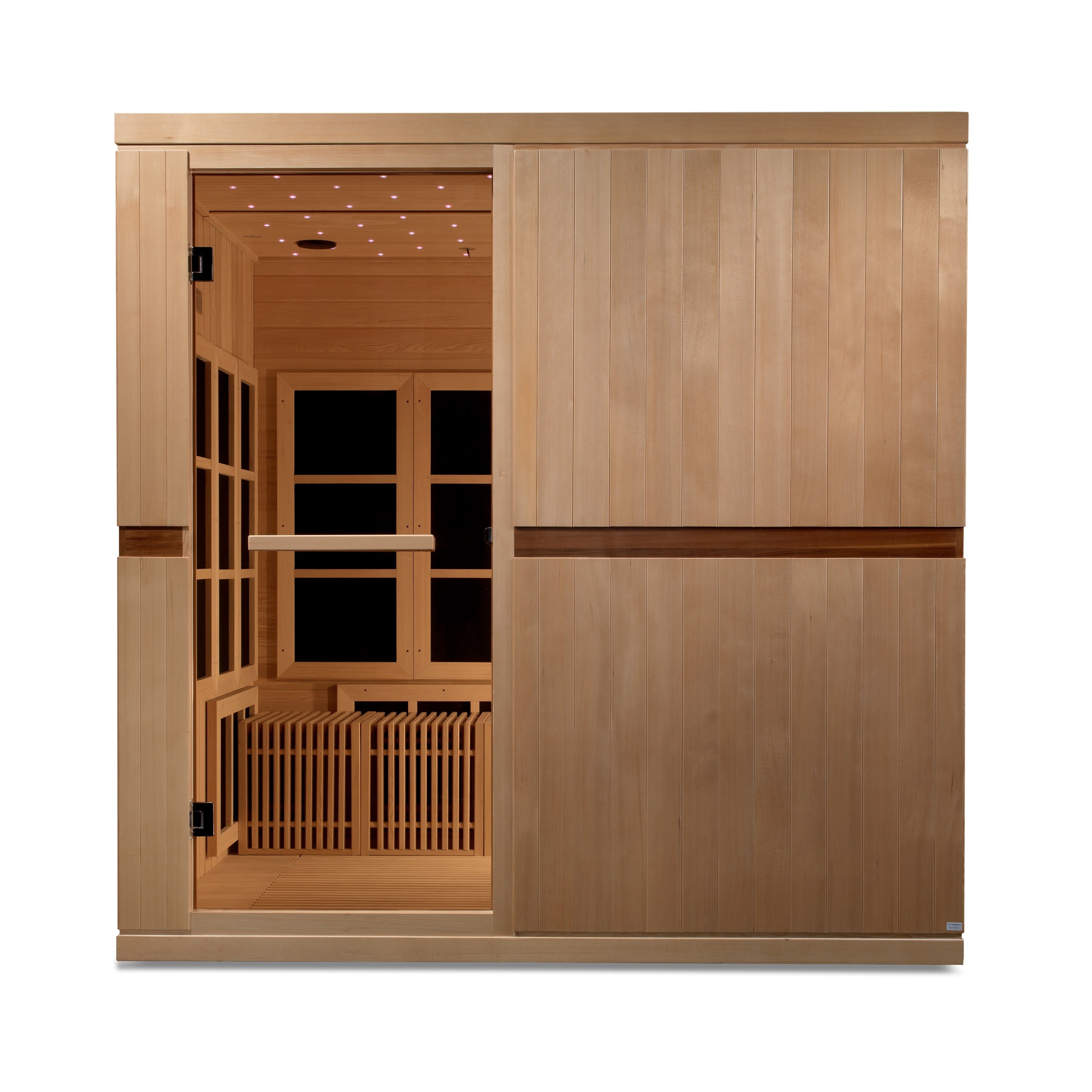 Golden Designs GDI-6880-01 CATALONIA Ultra Low EMF 8 Person Infrared Sauna - Upzy.com