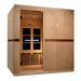 Golden Designs GDI-6880-01 CATALONIA Ultra Low EMF 8 Person Infrared Sauna - Upzy.com