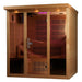 Golden Designs GDI-6996-01 "Monaco Elite" Near Zero 6 Person EMF Infrared Sauna - Upzy.com