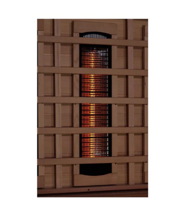 Golden Designs GDI-8260-01 Full Spectrum Himalayan Salt Bar 6 Person FAR Infrared Sauna