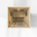 Golden Designs Maxxus MX-J206-01 Seattle 2 Person Low EMF FAR Infrared Sauna, Hemlock Wood - Upzy.com