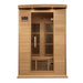 Golden Designs Maxxus MX-K206-01-ZF 2 Person Near Zero EMF FAR Infrared Sauna, Hemlock Wood - Upzy.com