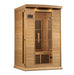 Golden Designs Maxxus MX-K206-01-ZF 2 Person Near Zero EMF FAR Infrared Sauna, Hemlock Wood - Upzy.com