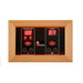 Golden Designs Maxxus MX-K356-01 Corner Low EMF 3 Person FAR Infrared Sauna, Canadian Hemlock - Upzy.com