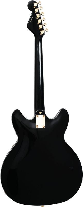 Hagstrom VIK67-G-BLK-U 67' Viking II Electric Guitar - Upzy.com