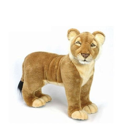 Hansa Creations 19" Standing Lion Cub Stuffed Animal Toy, 4310 - Upzy.com