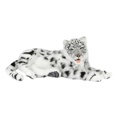 Hansa Creations 24''L Snow Leopard Jacquard Laying, 6999 - Upzy.com