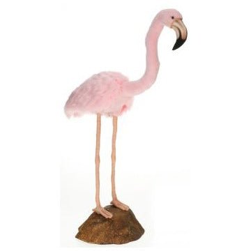 Hansa Creations 31" Pink Flamingo w/ Stand Stuffed Animal Plush Toy, 6771 - Upzy.com