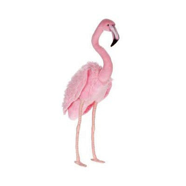 Hansa Creations 32.7"H Pink Flamingo Realistic Stuffed Animal Toy, 7286 - Upzy.com