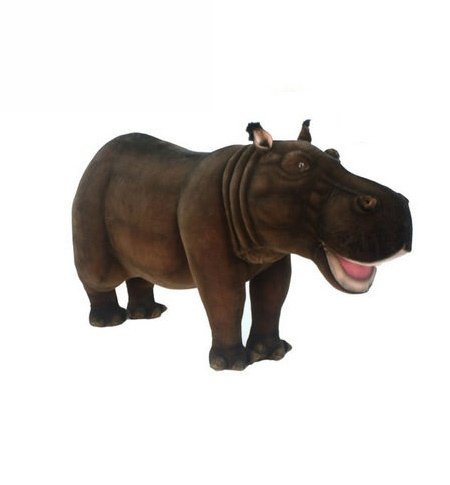 Hansa Creations 68" Hippo Ride-On Stuffed Animal Toy, 4307 - Upzy.com
