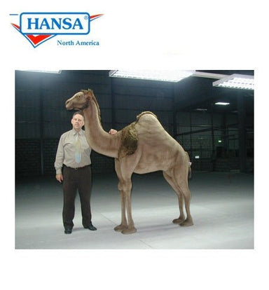 Hansa Creations Andromeda Camel Lifesize 5'6' Stuffed Animal Toy 4678 - Upzy.com