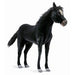 Hansa Creations Black Pony Life Sized Ride-On Plush Stuffed Animal 4059 - Upzy.com