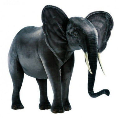 Hansa Creations Elephant Extra Large Stuffed Animal Ride-On Toy, 2441 - Upzy.com