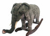 Hansa Creations Elephant Rocker Realistic Stuffed Animal Toy 3936 - Upzy.com
