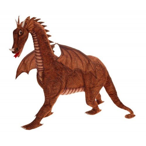 Hansa Creations Great Dragon Ride-On 46"H Stuffed Animal Riding Toy 4967 - Upzy.com