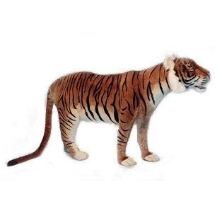 Hansa Creations Standing 72" Jacquard Tiger Stuffed Animal Toy, 6591 - Upzy.com