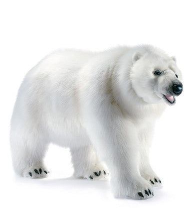 Hansa Creations Standing Hansatronic Polar Bear Stuffed Animal Toy, 0192 - Upzy.com
