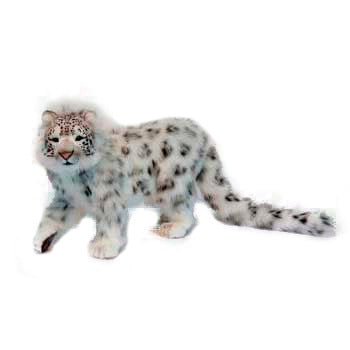 Hansa Creations Standing Snow Leopard Stuffed Animal Plush Toy, 6514 - Upzy.com