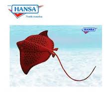 Hansa Creations Sting Ray 47"L Stuffed Animal Plush Toy 5082 - Upzy.com