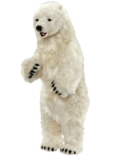 Hansa Creations Upright Standing Polar Bear 39"H Stuffed Animal Toy 4445 - Upzy.com