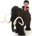 Hansa Creations Wooly Mammoth 48"L Stuffed Animal Ride-On Toy 5316 - Upzy.com