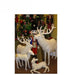 Hansa Mechanical Hansatronic White Deer 60" Tall Stuffed Animal Toy, 0278 - Upzy.com