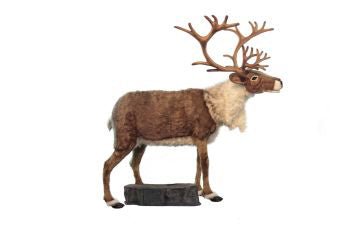 Hansa Mechanical Talking & Singing Hansatronics Nordic Reindeer XL Stuffed Animal Toy, 0616 - Upzy.com