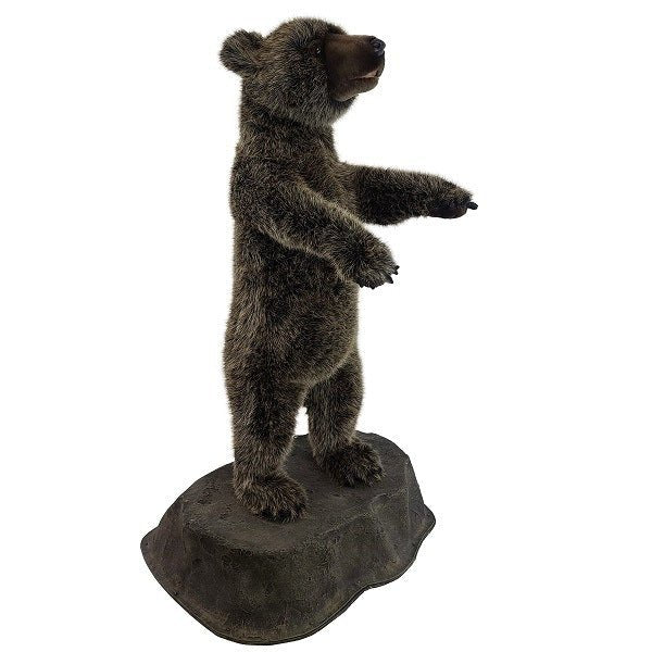 Hansa Standing Up on 2 Feet Hansatronic Grizzly Bear Cub Stuffed Animal Toy, 0201 - Upzy.com