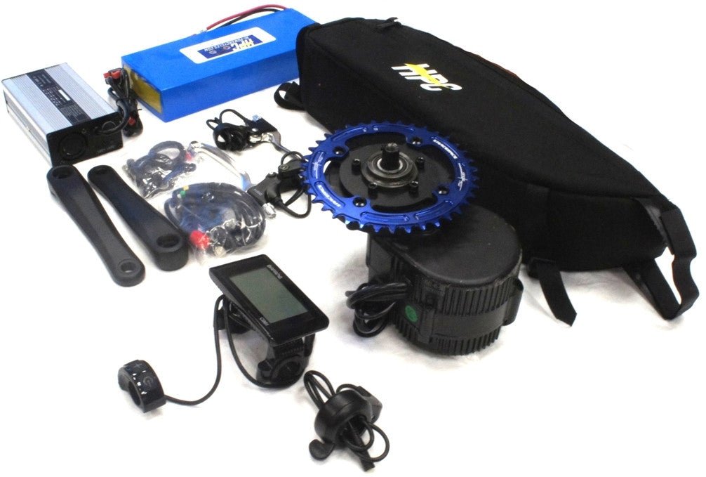 HPC 1200W Mid Drive Electric Bicycle Conversion System Complete Kit — Upzy.com HPC 1200W Mid Drive Electric Bicycle Conversion System Complete Kit — Upzy.com