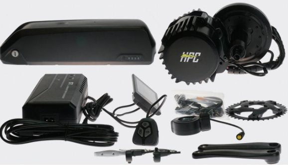 HPC 1500W Mid Drive Electric Bicycle Conversion System Complete Kit —  Upzy.com