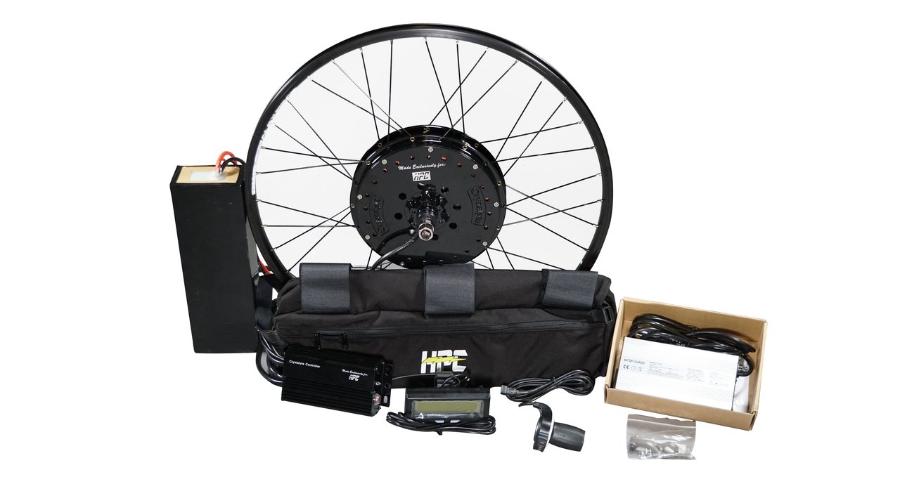 HPC 3000W Hub Motor Complete Electric Bike Conversion Kit - Upzy.com