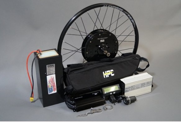 HPC 5000W Hub Motor Complete Electric Bike Conversion Kit - Upzy.com