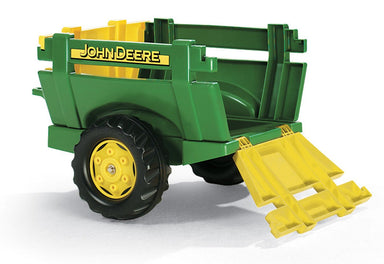 Kettler USA Rolly John Deere Farm Trailer Kids' Toy 122103 - Upzy.com
