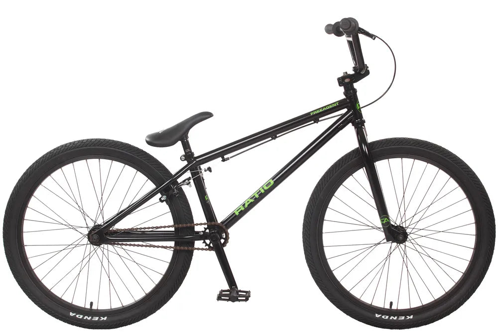 KHS Free Agent Street-Park RATIO BMX Bike Matte Black - Upzy.com