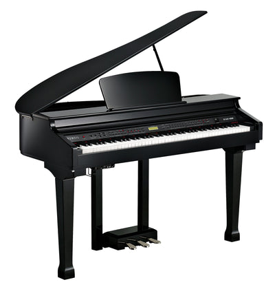 Kurzweil KAG100 Digital Mini Grand Piano, 88-Note, Fully Weighted Action - Upzy.com