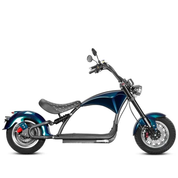LinksEride M1P Citycoco 2000W 60V 30Ah Full Suspension Fat Tire Lithium Electric Scooter - Upzy.com